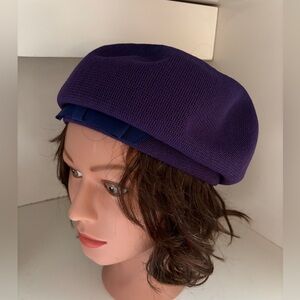 Kangol vintage purple breathable beanie ( rare)